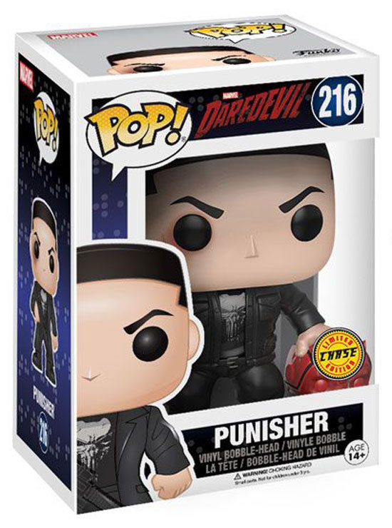 Funko POP! CHASE RARE Marvel 216 Punisher (WIth Daredevil