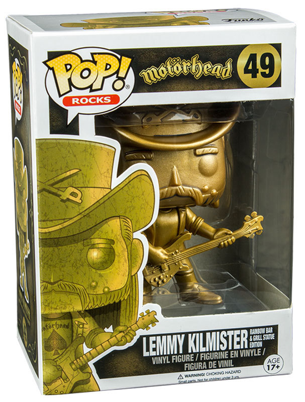 funko pop lemmy kilmister gold