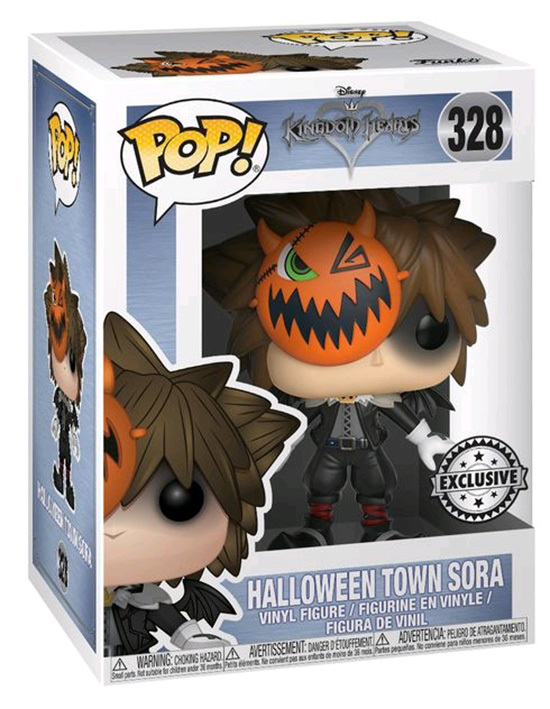 Funko Pop! Disney Kingdom Hearts 328 Halloween Town Sora Exclusive New, Mint Condition