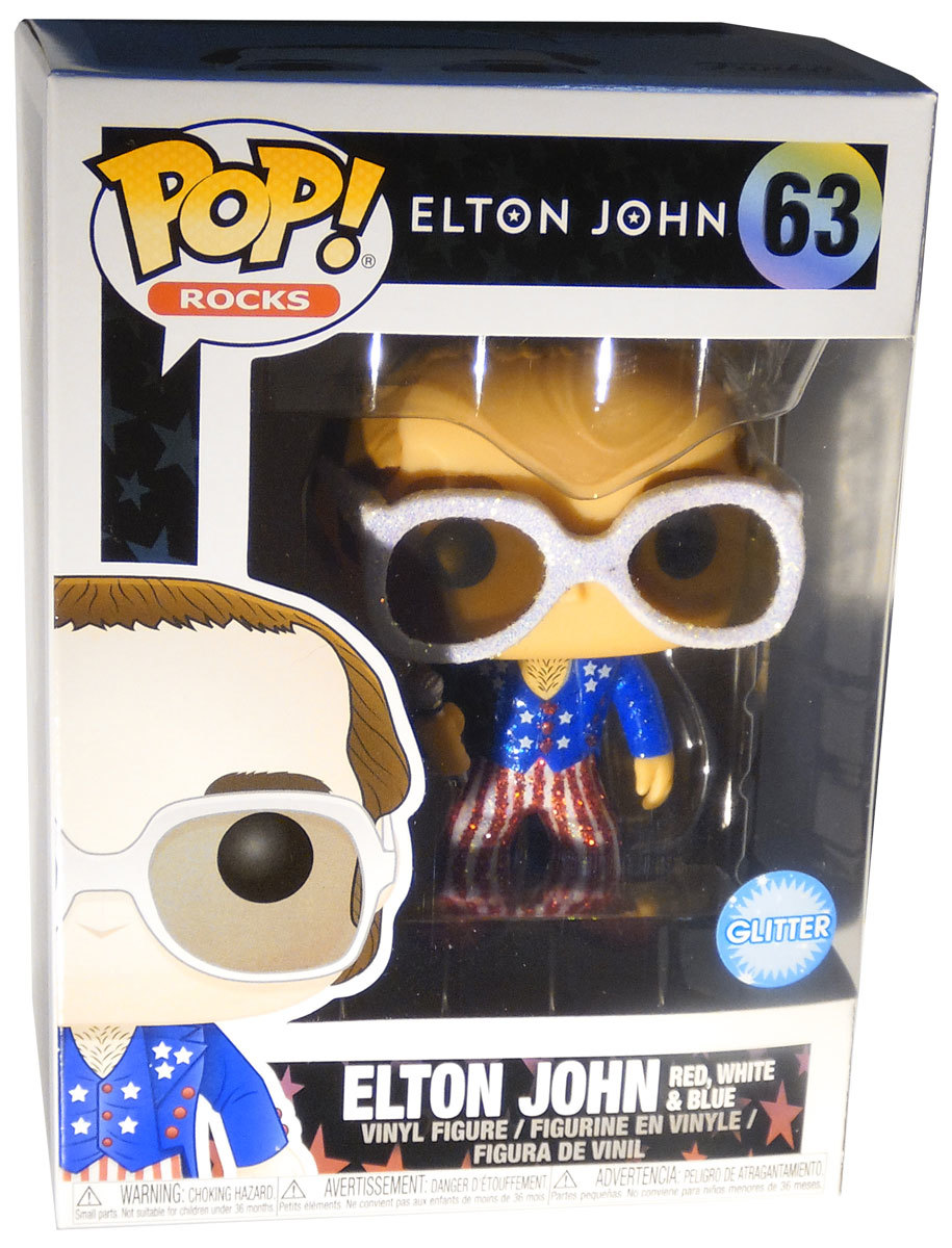 elton john funko pop glitter
