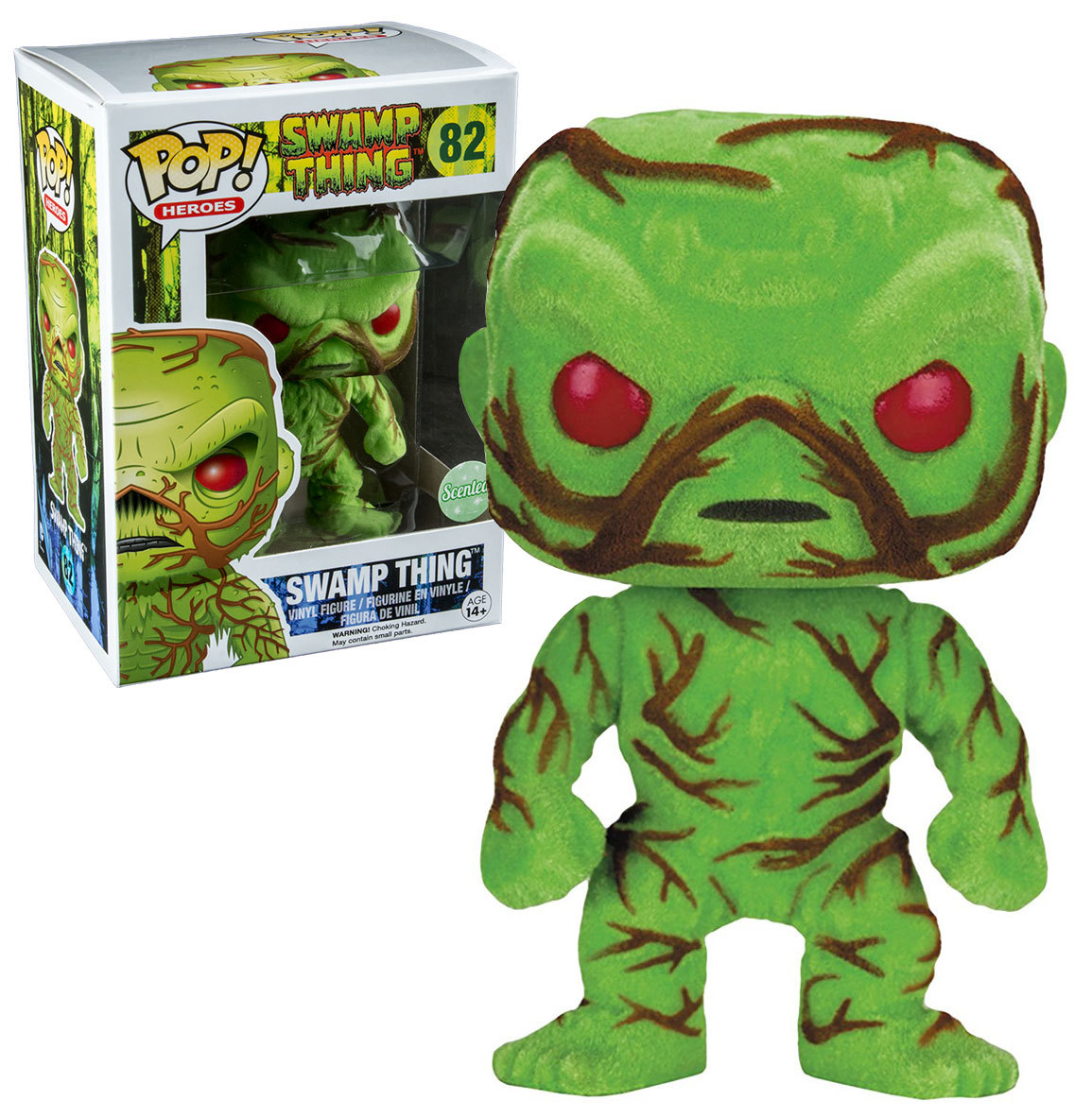 what does flocked mean on a funko pop