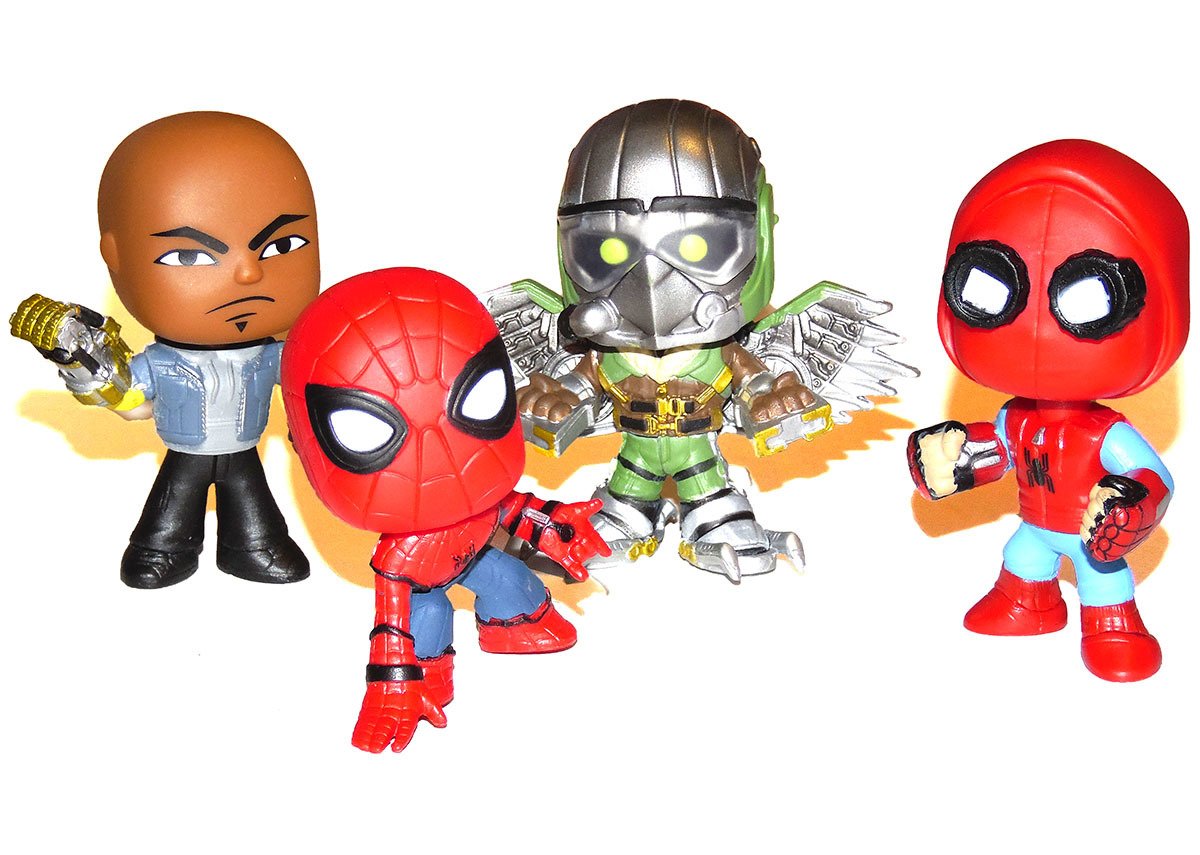 spider man funko mystery minis