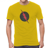 DC Comics The Flash - Reverse Flash Logo Shirt Yellow - Mens T-Shirt - New With Printed Tag