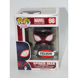 Funko POP! Marvel #98 Spider-Man (Miles Morales) - Collector Corps Exclusive - New, Box Damaged