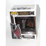 Funko POP! Game Of Thrones #46 Drogon - 6" Super-Sized - New Box Damaged