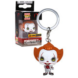 Funko POCKET POP! Keychain IT - Pennywise With Balloon (Metallic) - Hot Topic Exclusive - New, Mint Condition