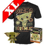 Funko Pop! Tees #04 Gremlins Gizmo As Gremlin POP! Vinyl & T-Shirt Box Set - Exclusive FYE Import - New, Mint [Size: XL]