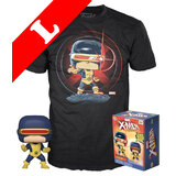 Funko Pop! Tees #502 Marvel POP! Vinyl & T-Shirt Box Set - X-Men Cyclops (Glows In The Dark) Import - New, Mint [Size: XXXL]