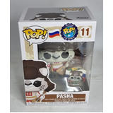 Funko POP! Around The World #11 Pasha (Includes Pin) - Limited Funko Shop Exclusive - New, With Minor Box Damage
