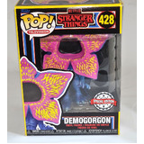 Funko POP! Television Netflix Stranger Things #428 Demogorgon (Black Light) - New, With Minor Box Damage
