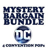 Funko POP! Heroes - Mystery Bargain Bundle - DC Comics Combo Four Random DC Convention POPs - Comic Con Exclusives