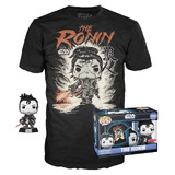 Funko POP! Tees #505 Star Wars Visions - The Ronin POP! & T-Shirt Set - Target Exclusive - New, Sealed [Size: Large]