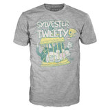 Looney Tunes Sylvester & Tweety Bird Funko POP! Tee T-Shirt (2XL) By Funko - New, With Tags