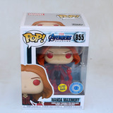 Funko POP! Marvel Avengers Endgame #855 Wanda Maximoff (Glows In The Dark) - Limited PopInABox Exclusive - New, With Minor Box Damage
