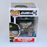 Funko POP! Retro Toys #113 Sgt Slaughter - Limited Funko Shop Exclusive - New, With Minor Box Damage