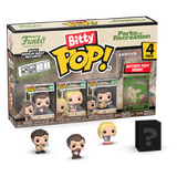 Funko Bitty POP! Television Parks And Recreation Ron Swanson 4-Pack - New, Mint Condition