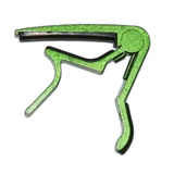 Capo - Trigger Style - Square Design - Green - Acoustic/Electric