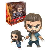 Hot Toys Marvel Logan COSB792 Logan & X-23 Cosbaby Set - New, Mint Condition