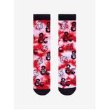 Dungeons & Dragons Icons Tie-Dye Crew Socks By Hyp - Shoe Size 5-12 - New