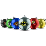 DC Comics Christmas Bauble Ornaments (Set Of 6) - New, Mint Condition