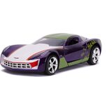 Jada Toys #32096 Hollywood Rides 1:32 The Joker '09 Corvette Stingray Die-Cast Collectible - New, Sealed