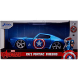 Jada Toys #99799 Captain America 1972 Pontiac Firebird 1:32 Die-Cast Collectible Vehicle - New