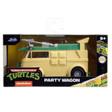 Jada Toys #99799 Teenage Mutant Ninja Turtles Party Wagon 1:32 Die-Cast Collectible Vehicle - New