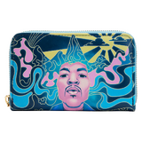 Loungefly Jimi Hendrix Psychedelic Landscape (Glows In The Dark) Wallet/Purse - New, With Tags