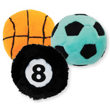 Outward Hound Charming Pets Squeaky Sports Ballz - 3 Design Options