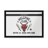 Netflix Stranger Things Welcome To The Hellfire Club Entrance/Welcome Door Mat