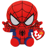 TY Beanie Babies Marvel 8" Spider-Man Beanie Baby - New, With Tags
