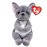 TY Beanie Babies Wilfred Grey Dog 8" Beanie Baby - New, With Tags