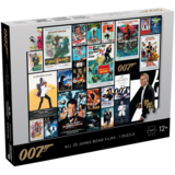 James Bond - All Movie Posters 1000 Piece Jigsaw Puzzle By Wiining Moves - New, Sealed