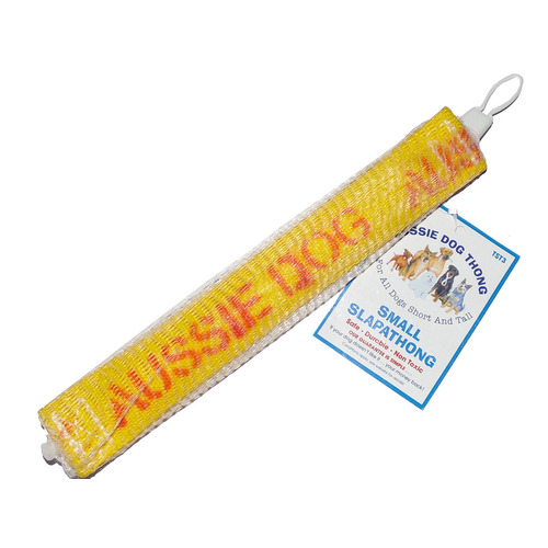 Aussie Dog Slapathong - Durable Safe Fetch Retrieval Toy [Size: Small]