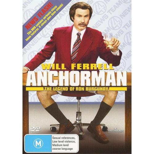 Anchorman: The Legend of Ron Burgundy Region 4 NEW SEALED