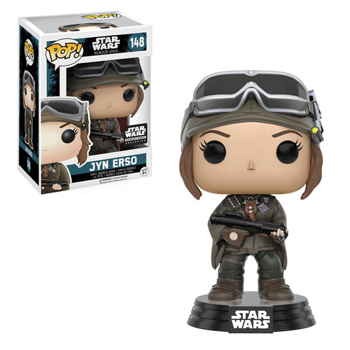Funko POP! Star Wars Rogue One #148 Jyn Erso (Variant) - Smuggler's Bounty Exclusive - New, Mint Condition