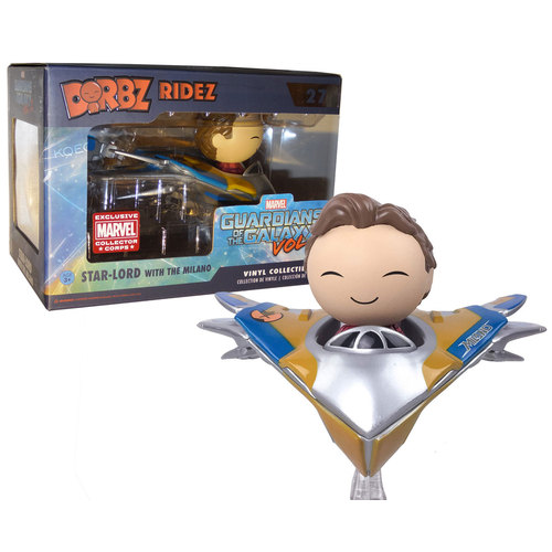 Funko Marvel Collector Corps Dorbz Ridez #27 Starlord With The Milano EXCLUSIVE Mint