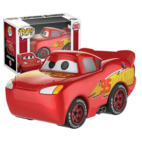 Funko POP! Disney Pixar Cars 3 #282 Lightning McQueen (Chrome) New Mint