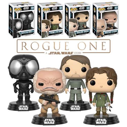 Funko POP! Star Wars Rogue One 2017 Series Bundle (4 POPs) - New, Mint Condition
