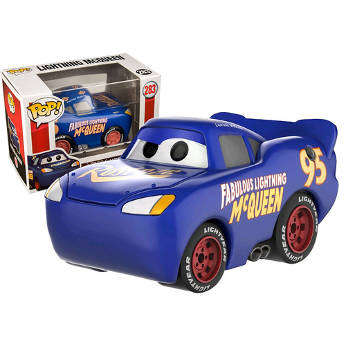 Funko POP! Disney Pixar Cars 3 #283 Lightning McQueen (Blue) New Mint