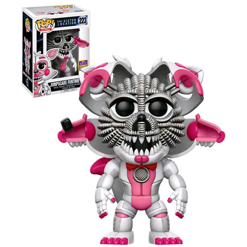 Funko POP! SDCC Comic-Con Exclusive Five Nights At Freddy's Sister Location #223 Jumpscare Funtime Foxy New