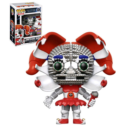 Funko POP! SDCC Comic-Con Exclusive Five Nights At Freddy's Sister Location #224 Jumpscare Baby New