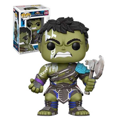 Funko POP! Marvel Thor 3 Ragnarok #249 - Hulk With Axe - New, Mint - Imported And Stickered Exclusive