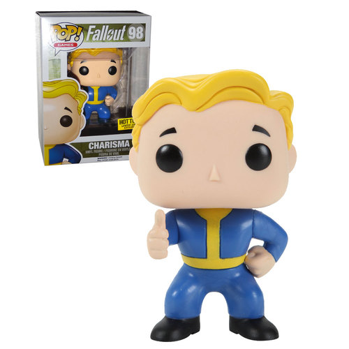 Funko POP! Games Fallout #98 Charisma - Hot Topic Limited Edition Exclusive - New, Mint Condition