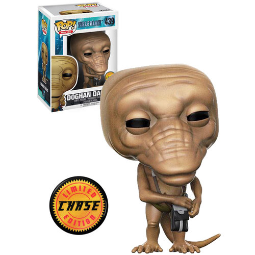 Funko POP! Limited Edition Chase Valerian And The City Of A 1000 Planets #439 Doghan Daguis (Black Bag) - New, Mint
