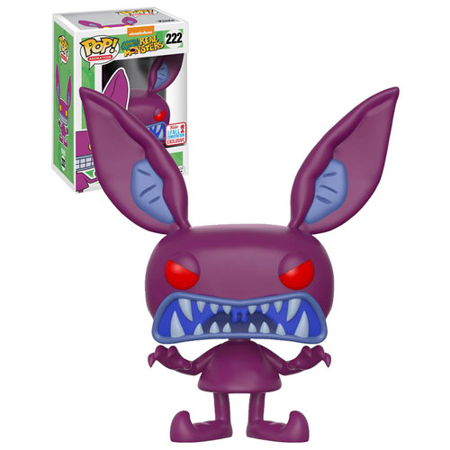 Funko Pop! Animation Nickelodeon Real Monsters #222 Ickis - Funko 2017 New York Comic Con (NYCC) Limited Edition - New, Mint