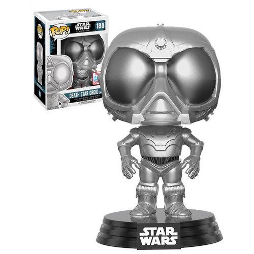 Funko Pop! Star Wars Rogue One #188 White Death Star Droid - Funko 2017 New York Comic Con (NYCC) Limited Edition - New, Mint