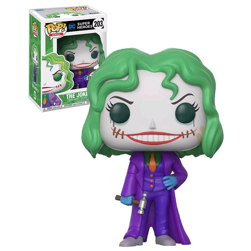Funko POP! Heroes DC Super Heroes #203 The Joker (Martha Wayne) Exclusive - New, Mint Condition