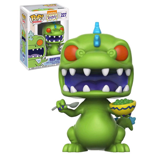 Funko POP! Animation Nickelodeon Rugrats #227 Reptar (With Cereal) - New, Mint Condition