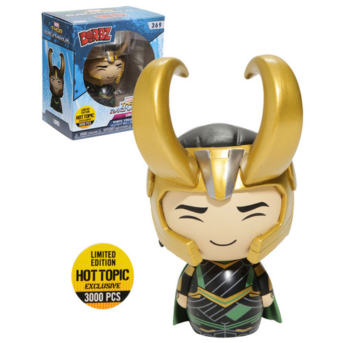 Funko Dorbz Marvel Thor Ragnarok #369 Loki (Helmeted) - Limited Edition Hot Topic - New, Mint Condition
